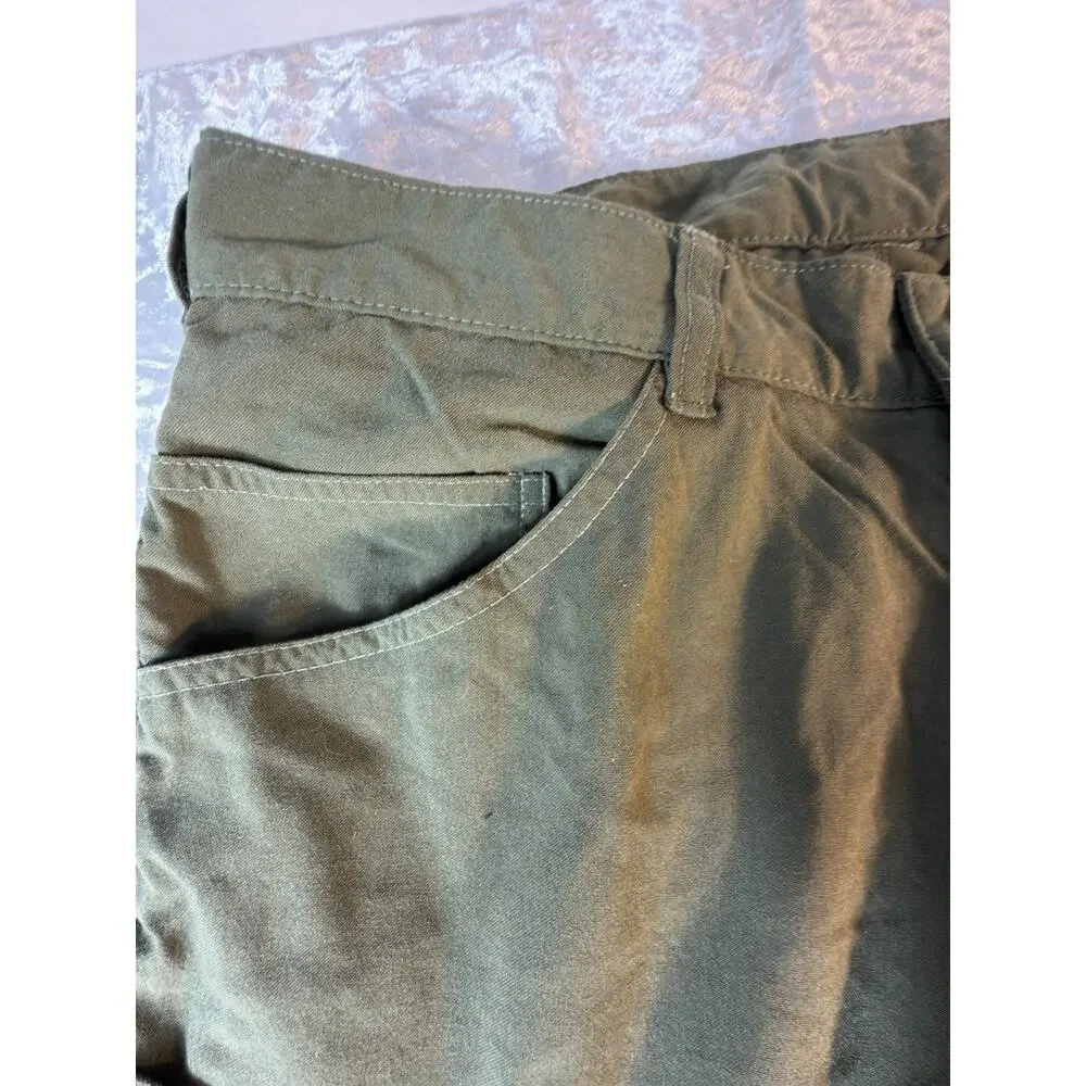 Patagonia‎ Cargo Pants Mens 32 Green Nylon Hiking Gorpcore Outdoor Workwear
